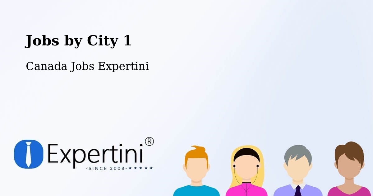 City Jobs in Canada - Expertini
